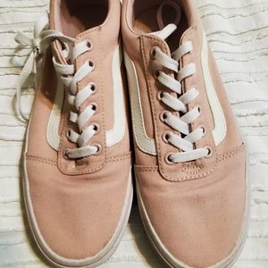 Womens pink Van's size 9
